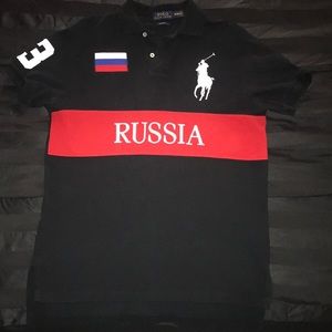 Polo Ralph Lauren custom fit Russia polo